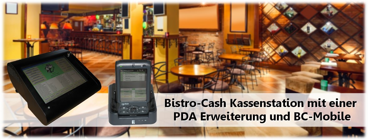 Mobile Tablet Gastronomie Kassensysteme mit Bistro-Cash