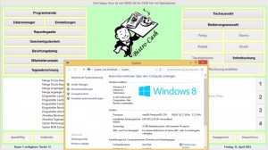 Kassensoftware Bistro-Cash und Windows 8 Kompatibilität