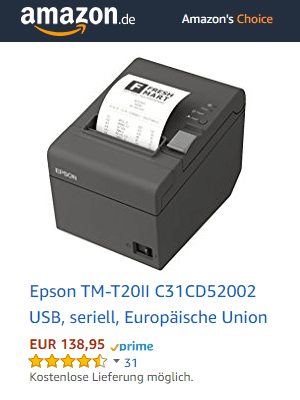 Epson-TM-T20II Bondrucker